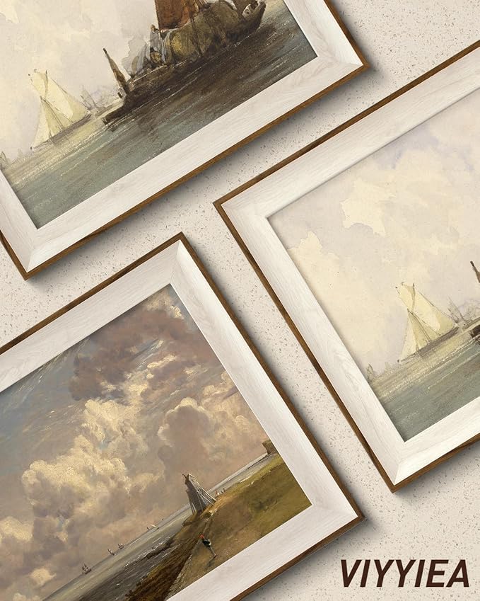VIYYIEA Framed Wall Art for Living Room, Vintage Duck Sketch Canvas Prints - Image 7
