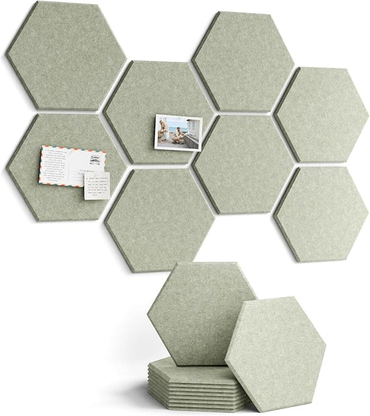 Fluxynara Hexagon Cork Board Alternative by FLUXYNARA