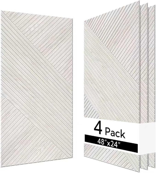 Olanglab Peel and Stick Wall Panels 4 Pack, 47.2 x 23.6 per Wall Panels by Olanglab