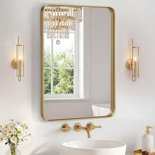 NEWBULIG 22X30 Inch Bathroom Mirror by NEWBULIG