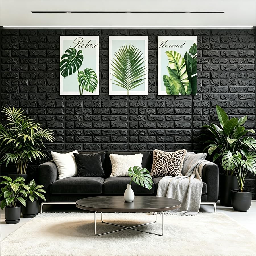 10PCS 3D Wall Panels, 3D Brick Foam Peel & Stick - Image 6