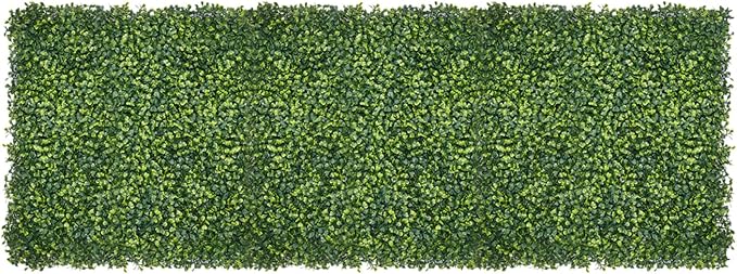 VEVOR Artificial Grass Wall Panels, 40 x 120 inch, Milan Grass Greenery Boxwood - Image 9