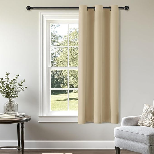 ChrisDowa Blackout Curtains 63 inches Long by ChrisDowa