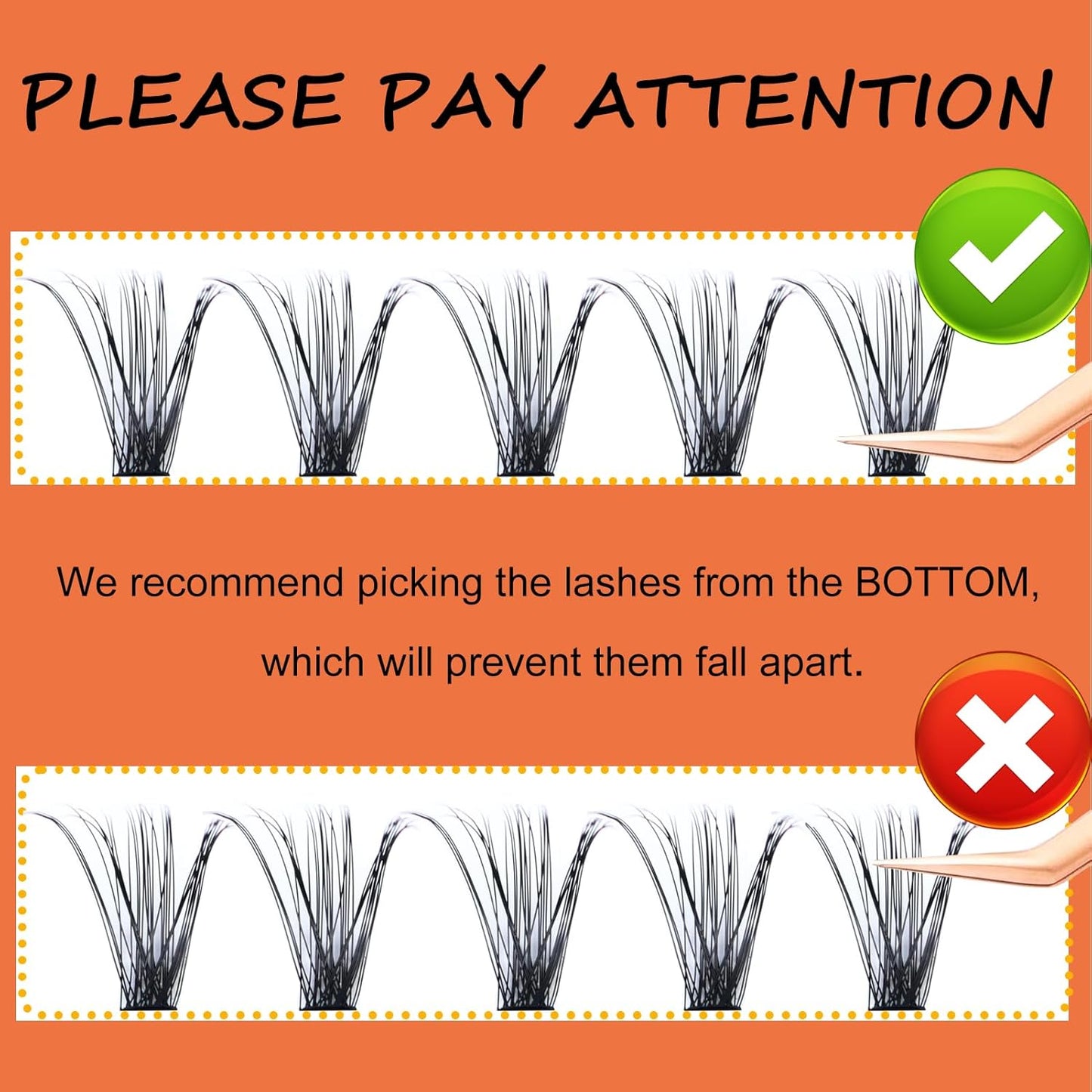 Eyelash Clusters Fluffy Lash Clusters Wispy Individual Lashes Cluster Eyelash Extensions D Curl DIY at Home Natural Cluster Lashes (40D-0.07D-Mix8-16)