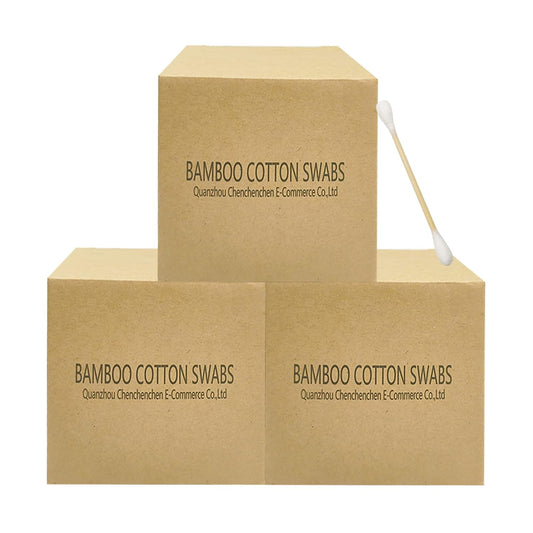 Bamboo Cotton Swabs, Wooden Cotton Swabs 1125pcs