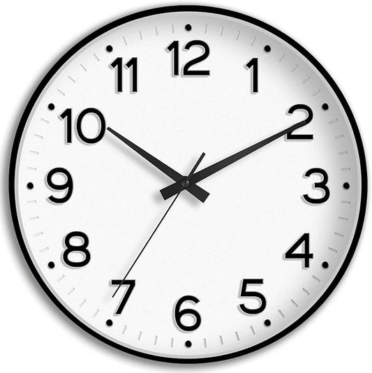 Roymnie Wall Clock 12 Inch Silent Wall Clocks Battery Operated-Modern Non by Unknown