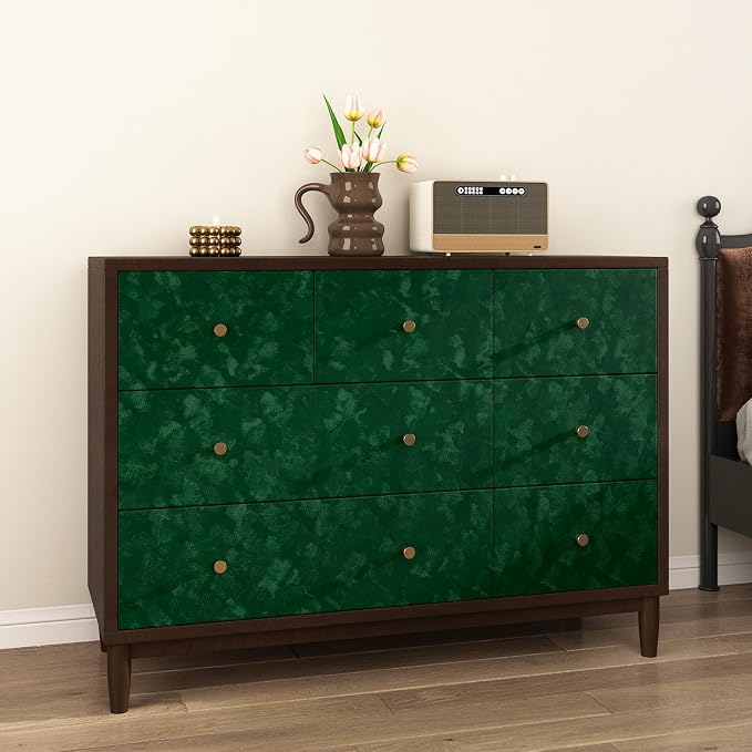 Wallercity Emerald Green Velvet Wallpaper - Image 3