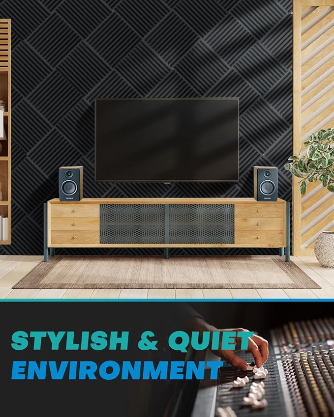 50 Pack Sound Proof Foam Panels - Image 4