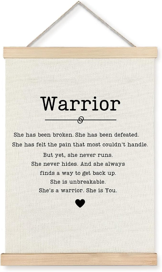 Yomisex Inspirational Wall Art Poster, Inspirational Cancer Survivor Gifts by VintageHomeDecor