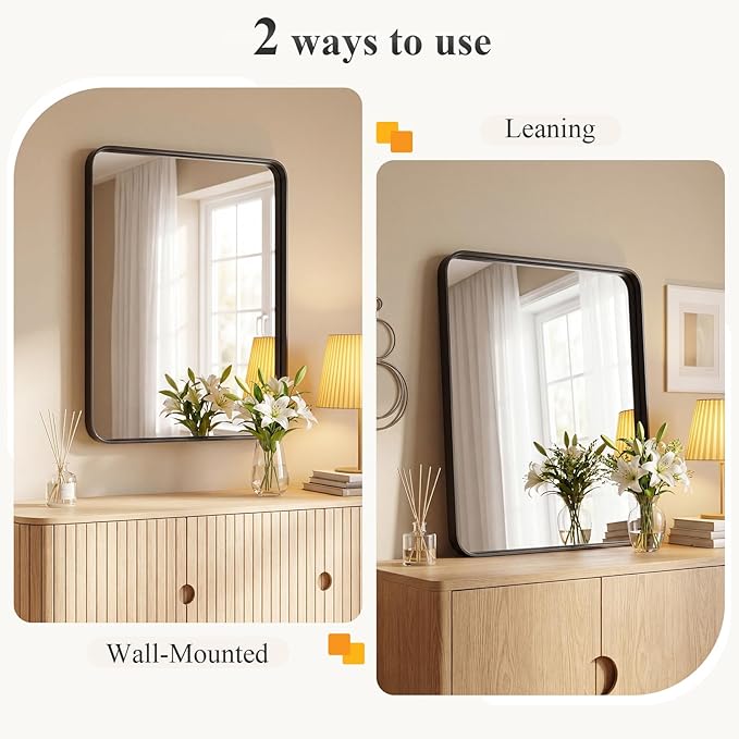 NEWBULIG 30X48 Inch Bathroom Mirror - Image 6