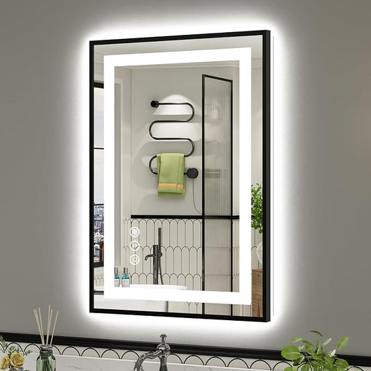 24x36 Inch LED Bathroom Mirror by Briivuemodernmirrors