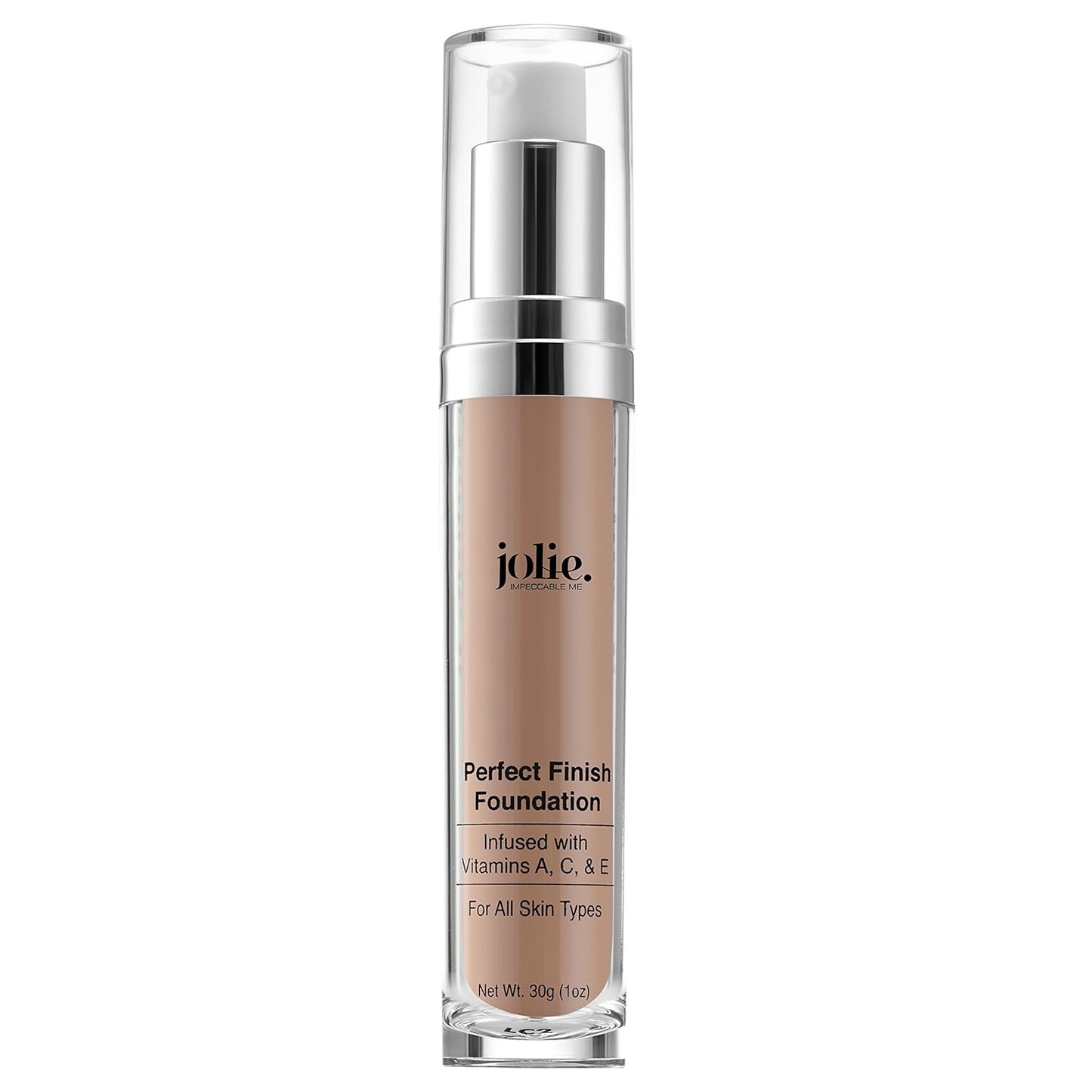 Jolie Perfect Finish Liquid Foundation Makeup SPF 15 Oil Free (DC1)