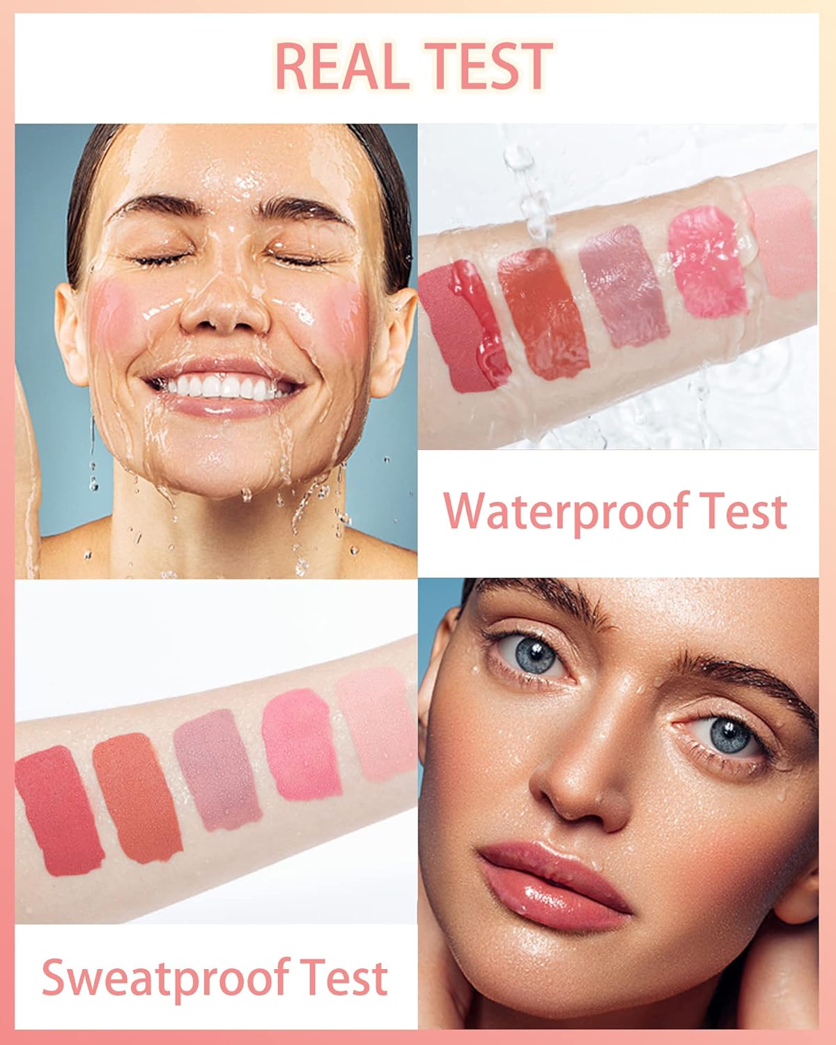 Velvet Liquid Blush Wand, Creme Blush Makeup Stick,Blush Beauty Makeup Dual Use for Cheeks & Lips, Long-Wearing,Dewy Finish,Skin Tint Blush, Contour Blush Wand,Thanksigiving Gift for Women-04