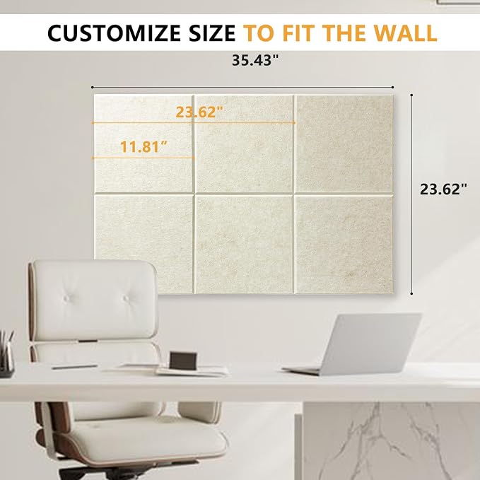 Large Cork Board Tiles for Wall - Image 2