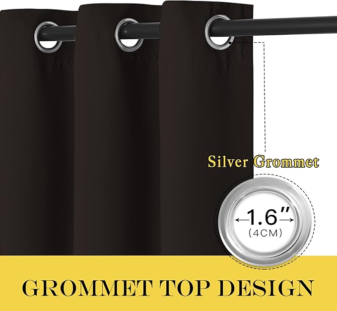 NICETOWN Blackout Curtain for Sliding Glass Door - Image 2