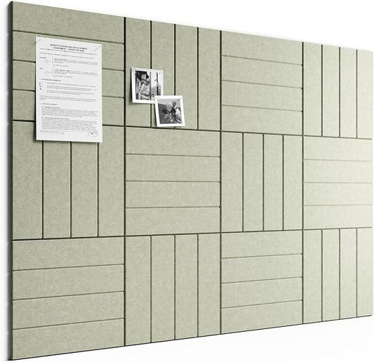 Bumusty Large Cork Board Alternative-48 x 36" Felt Bulletin Board Tiles by BUMUSTY