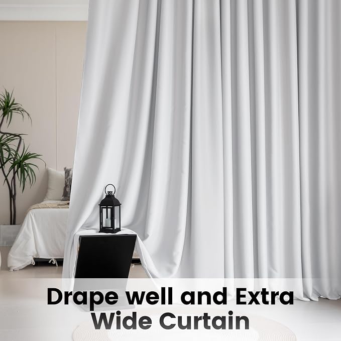 Extra Wide Room Room Divider Curtains, Theater Living Room Bedroom - Image 3