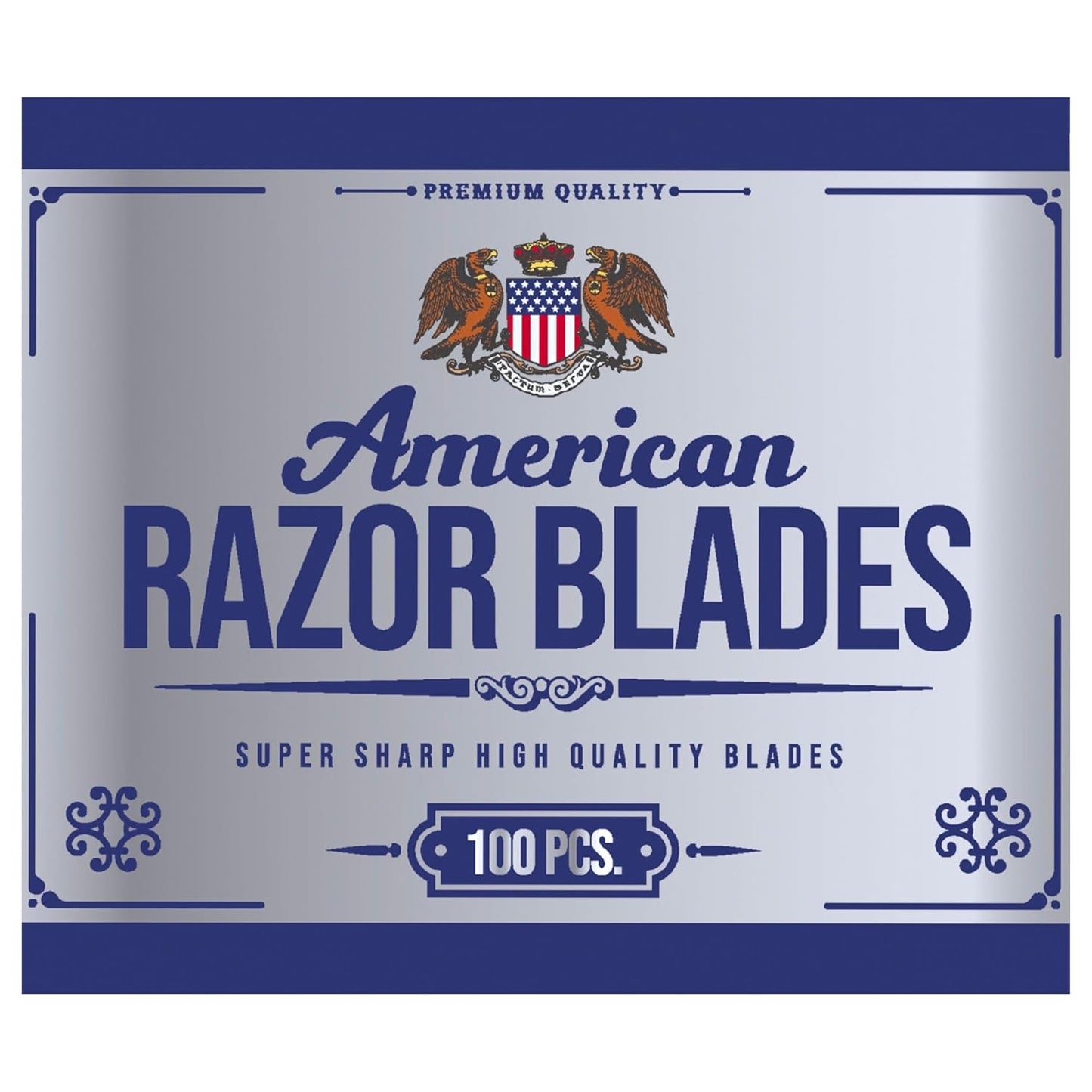 American Razor Blades from The Shave Factory - Single Edge Razor Blades (10)