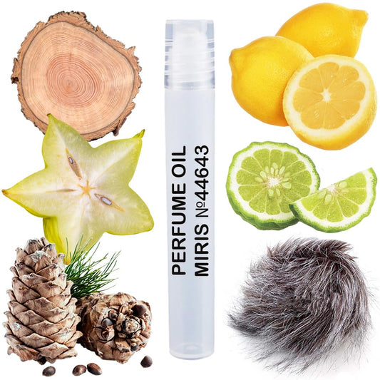 MIRIS Perfume Oil No. 44643, Inspired by Man Eau Fraiche, Long-Lasting Men Roll-On, Rollerball 0.34 Fl Oz / 10 ml