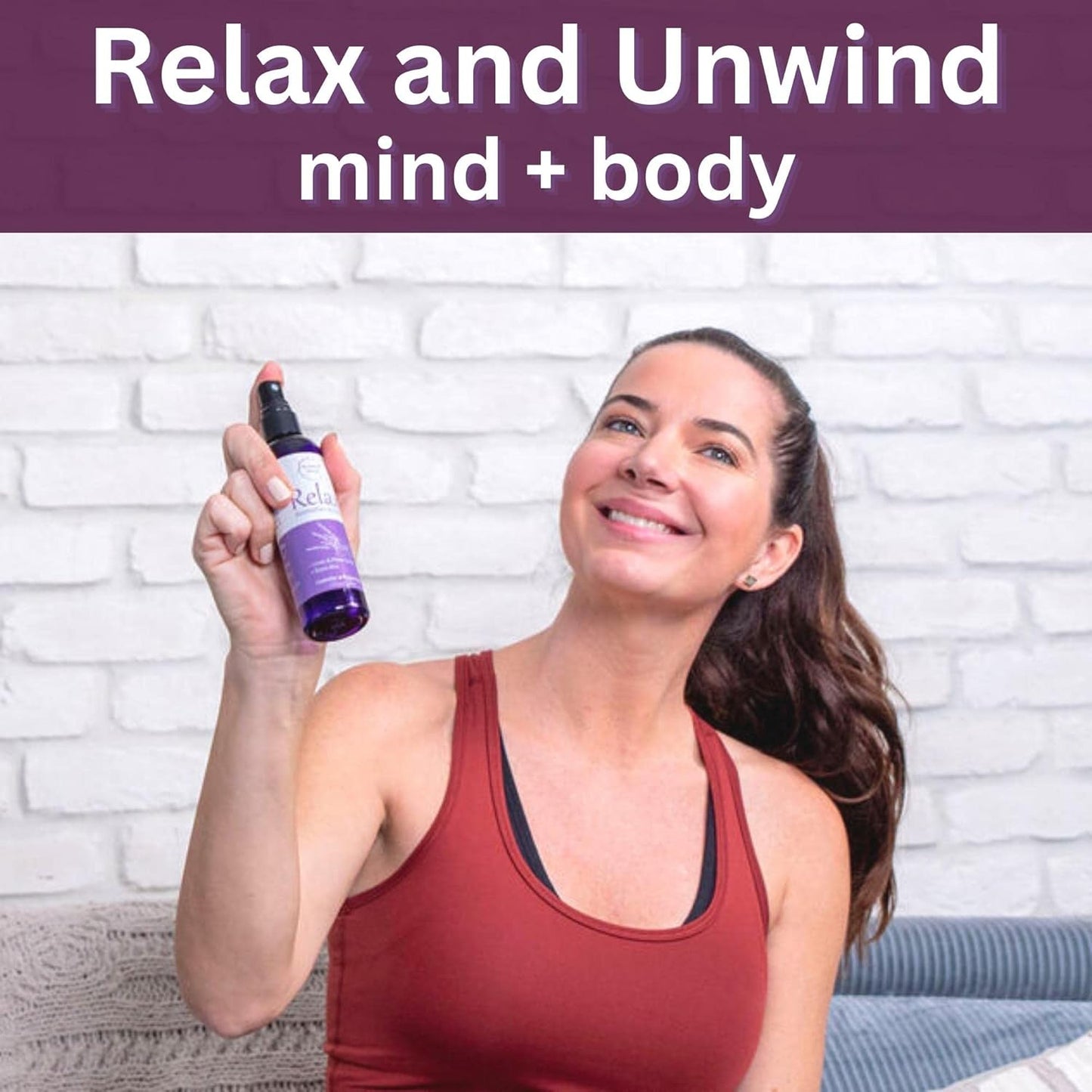 Lavender Spray Aromatherapy Mist Set of 2 – Natural Linen & Pillow Spray for Bedding, Essential Oil Room Mist with Lavender & Chamomile for relaxation & sleep by Brookethorne Naturals