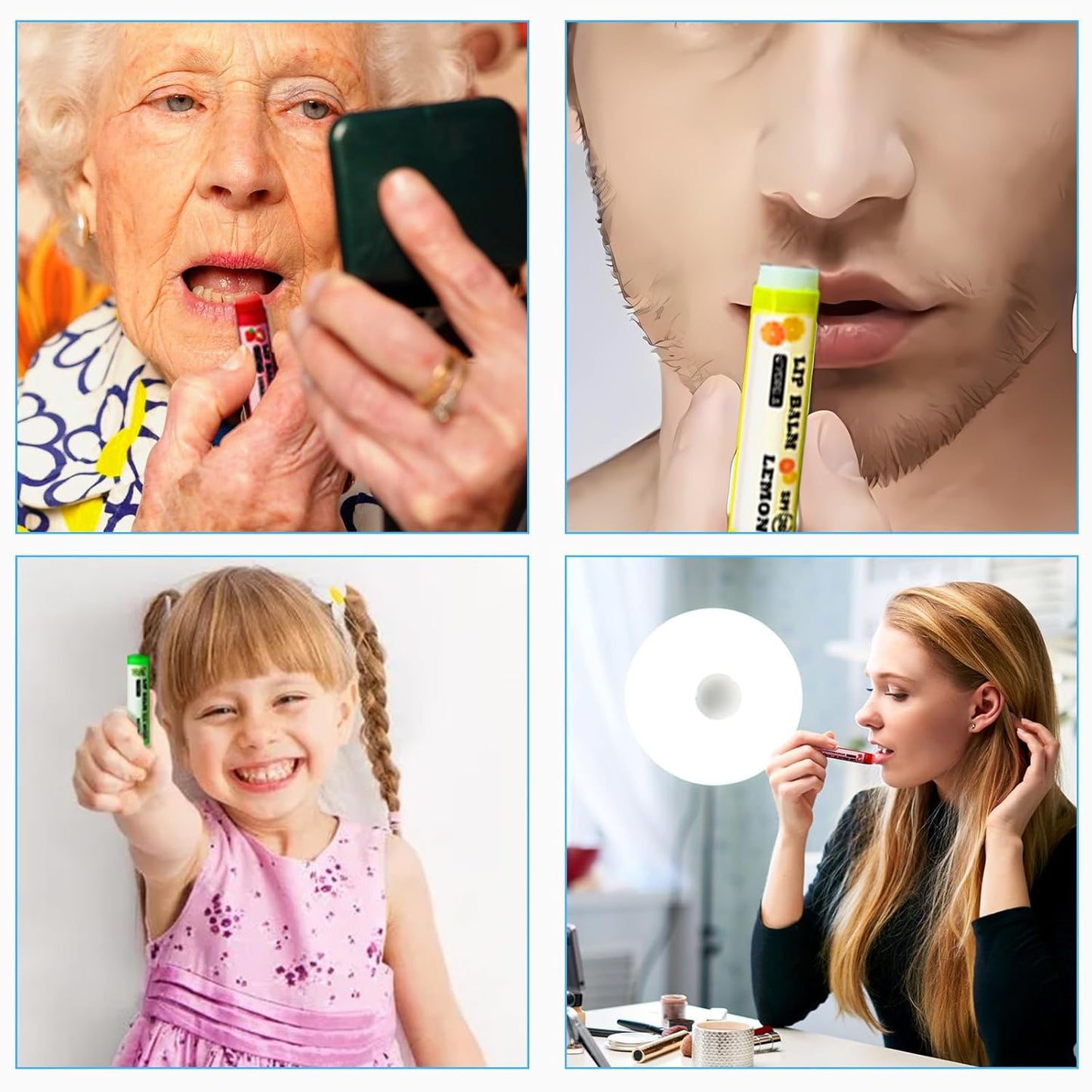 YOPELA 3 Pack SPF Lip Balm Bulk - SPF 30 SunGuard Lip Balm Sunscreen- Summer Protection for Lasting Hydration UV Defense Prevents and Soothes Dry, Chapped Lips Valentine's Gift-3 Delicious Flavors