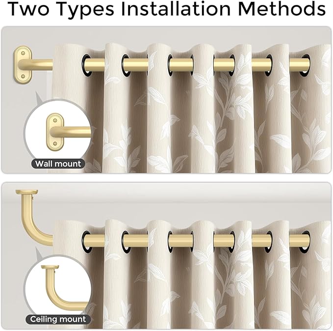 Curtain Rods 36-152 Inch, Living Room, Sliding Door - Image 4