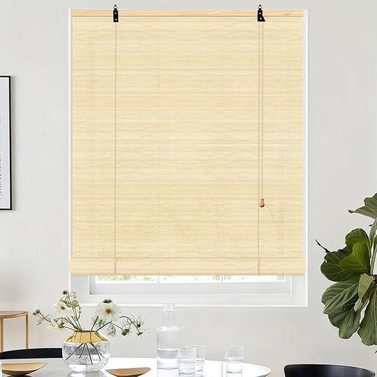 Bamboo Shades for Indoor Windows by Vteyeya