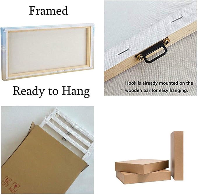 Framed Canvas Wall Art Success Quote - Image 8