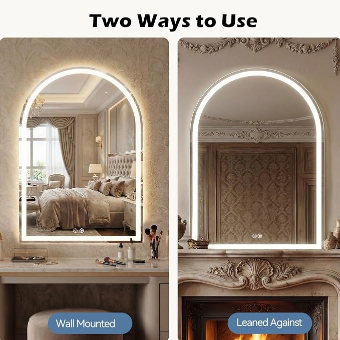 Sweetcrispy 24“×32” LED Bathroom Backlit Mirror - Image 7