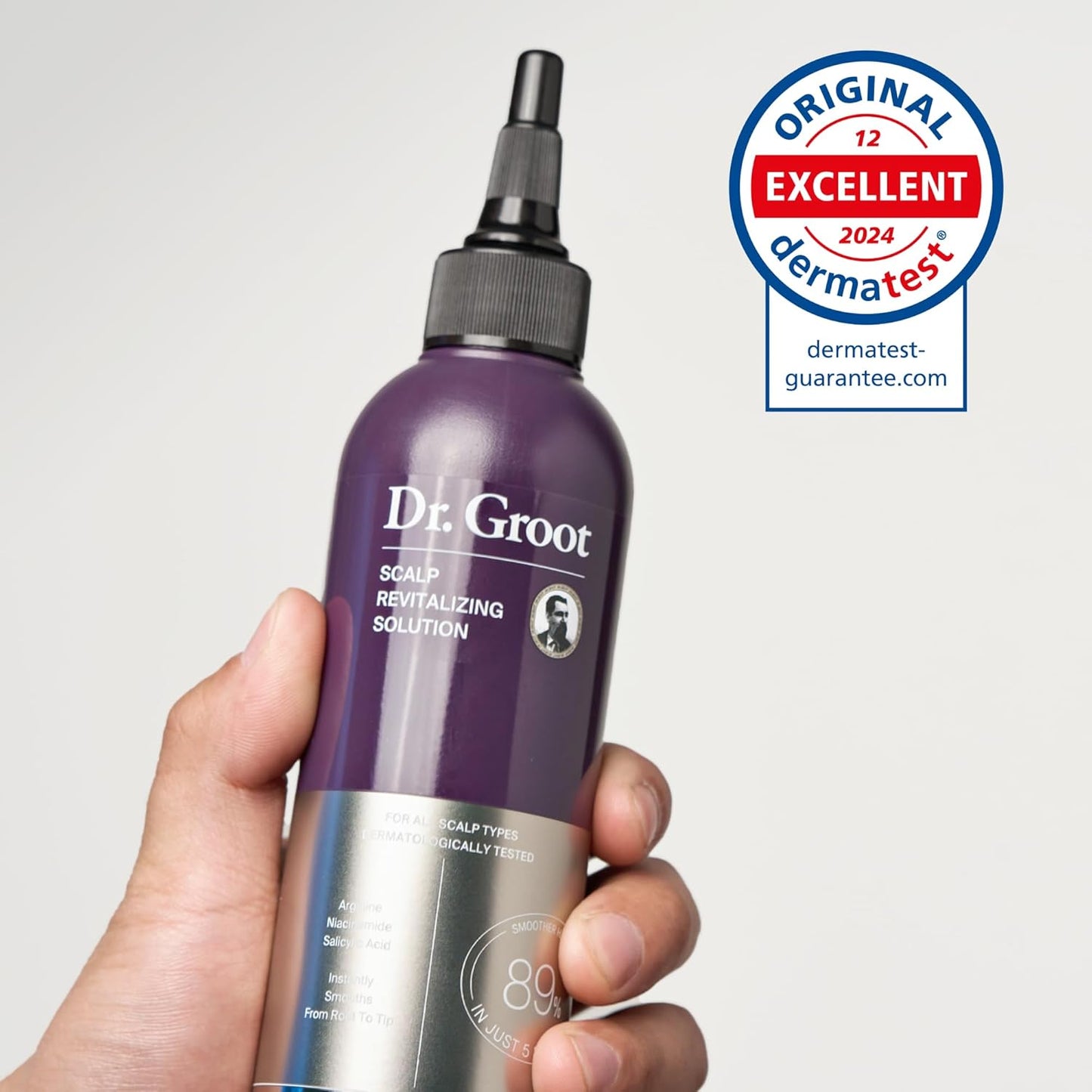 Dr. Groot Miracle in Shower Treatment, Korean Hair Care, 5 Seconds to Smooth Hair, Rosemary Oil for Healthier-Looking Hair, Hair Rinse, Moisturizing Hair Treatment, Kbeauty Scalp Revitalizing Solution