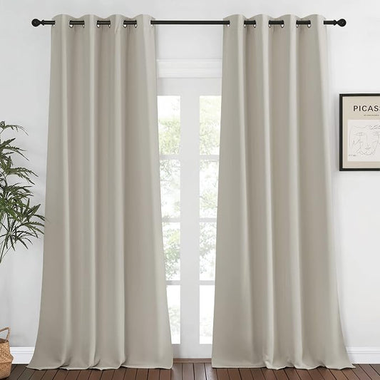 NICETOWN Blackout Natural Window Treatment by NICETOWN