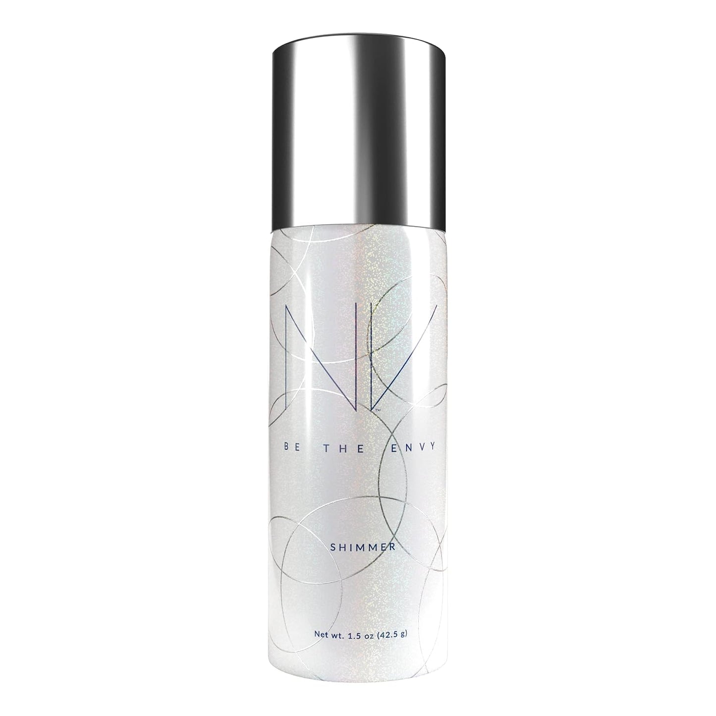 NV Perfecting Mist Shimmer Buildable Coverage Professional Airbrush Makeup with Plant-based Stem Cell Polypeptides, Vitamins A, D, E and Aloe, 1.5 ounces. SHIMMER