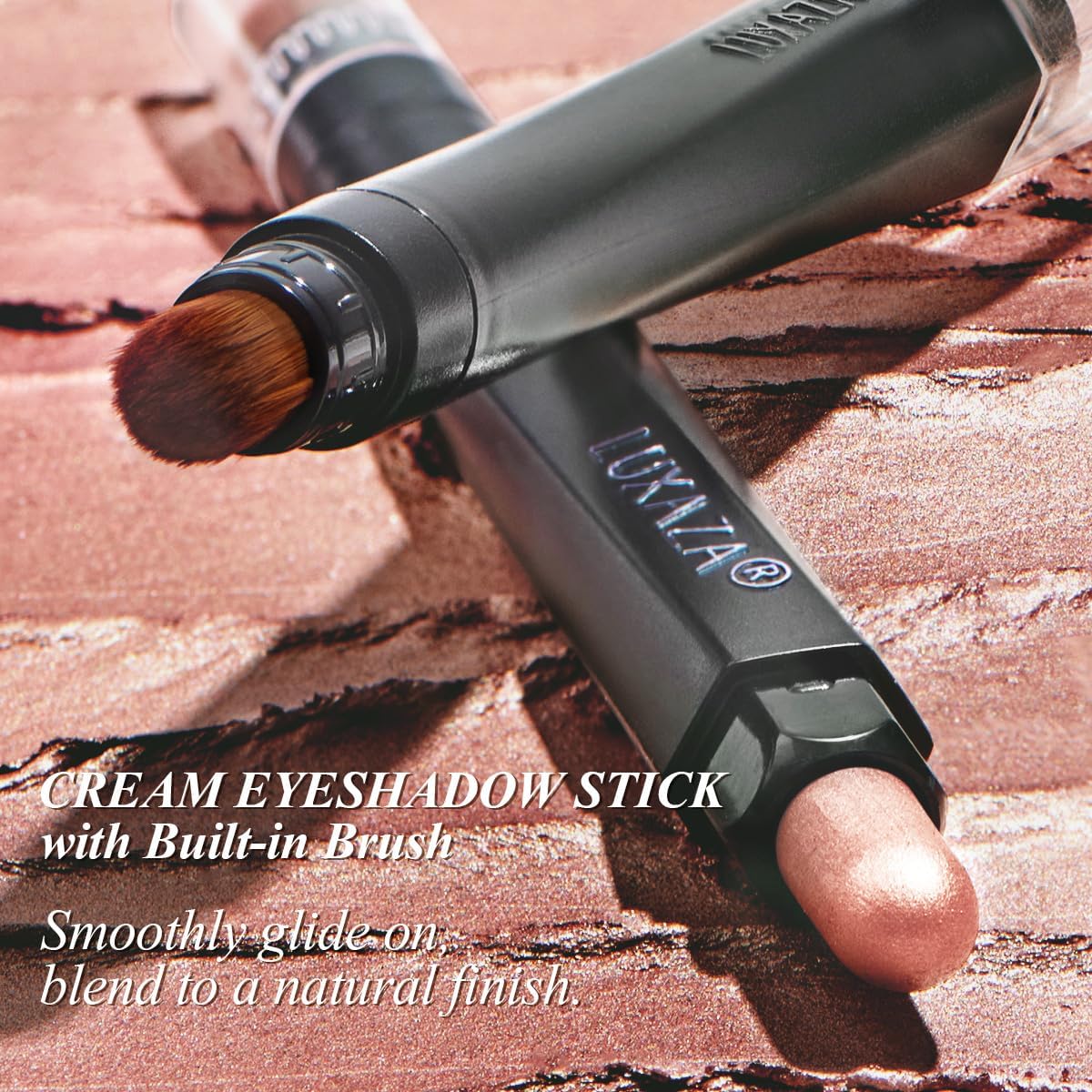 10PCS Eyeshadow Stick,Shimmer And Matte Brown Metallic Cream Eyeshadow Pencil Crayon with Smudge-proof & Waterproof, Eye Brightener Stick, Ideal Gift for Women - C2 Stellar Pink Quartz