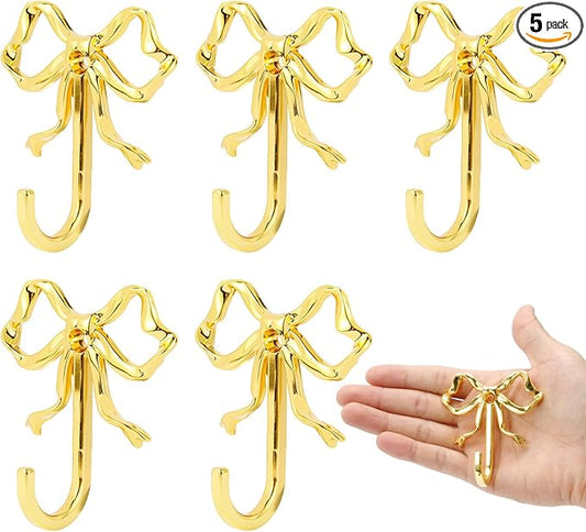 5 Pcs Gold Bow Hooks, Bow Hooks by XHIPY