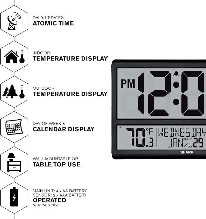 Sharp Atomic Clock - Image 3