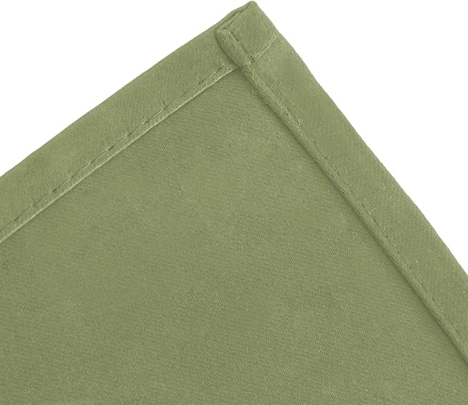 LEMOMO Blackout Curtains 66 x 84 inch/Sage Green Curtains Set of 2 - Image 7