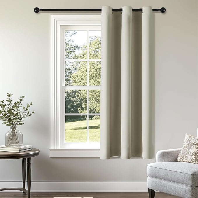 ChrisDowa Blackout Curtains 45 Inches Long by ChrisDowa