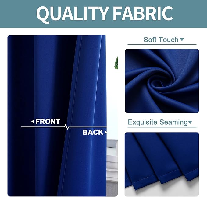 ChrisDowa Blackout Door Curtains - Image 5