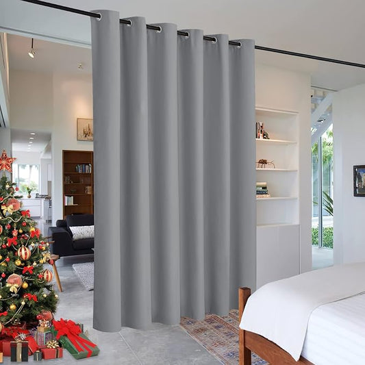 RYB HOME Portable Room Divider Curtains Energy Saving Noise Reducing Drapes by RYBHOME