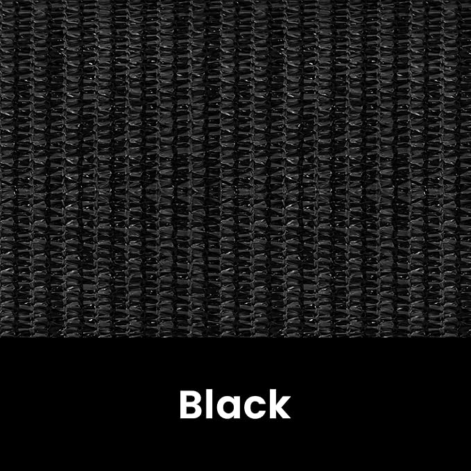 8'W x 6'H Black Patio Shades Roll up Outdoor Roller Shade Crank Wand Blind - Image 9