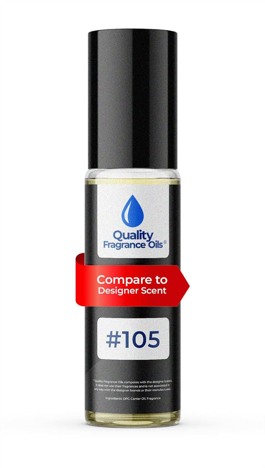 Quality Fragrance Oils' Sauv Impression #105 | Long-Lasting Perfume Oil, Alcohol-Free, Strong Scent, 10ml Roll-On | Affordable Alternative to Designer Fragrances