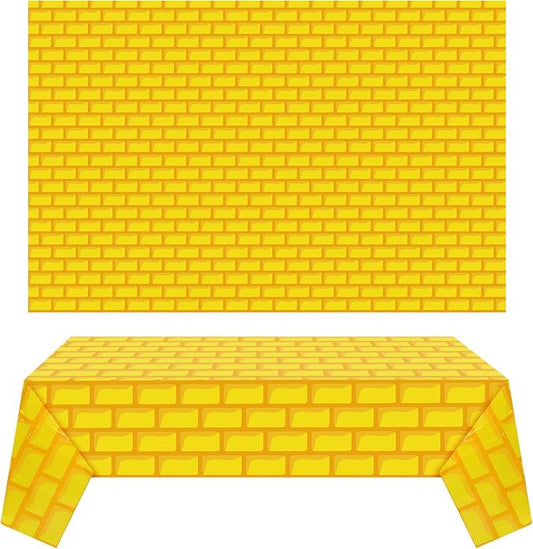 Chuangdi 2pcs 4.5 x 9 Feet Brick Wallpaper Peel and Stick Backdrop Tablecloth by Chuangdi