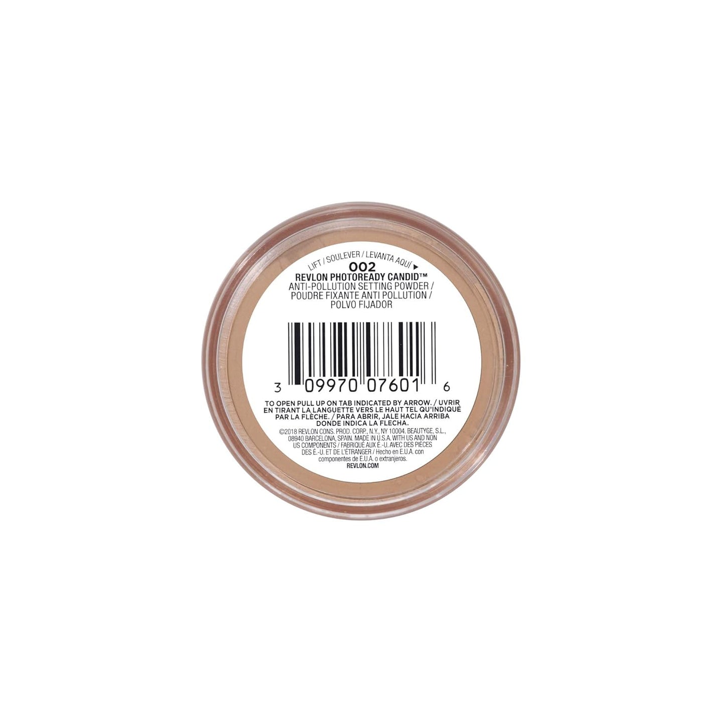 Revlon PhotoReady Candid Setting Powder, with Anti-Pollution, Antioxidant Ingredients, without Parabens, Pthalates and Fragrances; Shade 002 .34 Fluid Oz