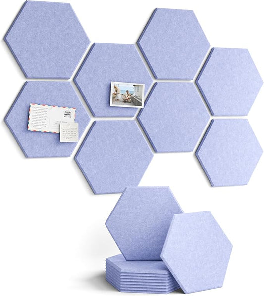 Fluxynara Hexagon Cork Board Alternative by FLUXYNARA