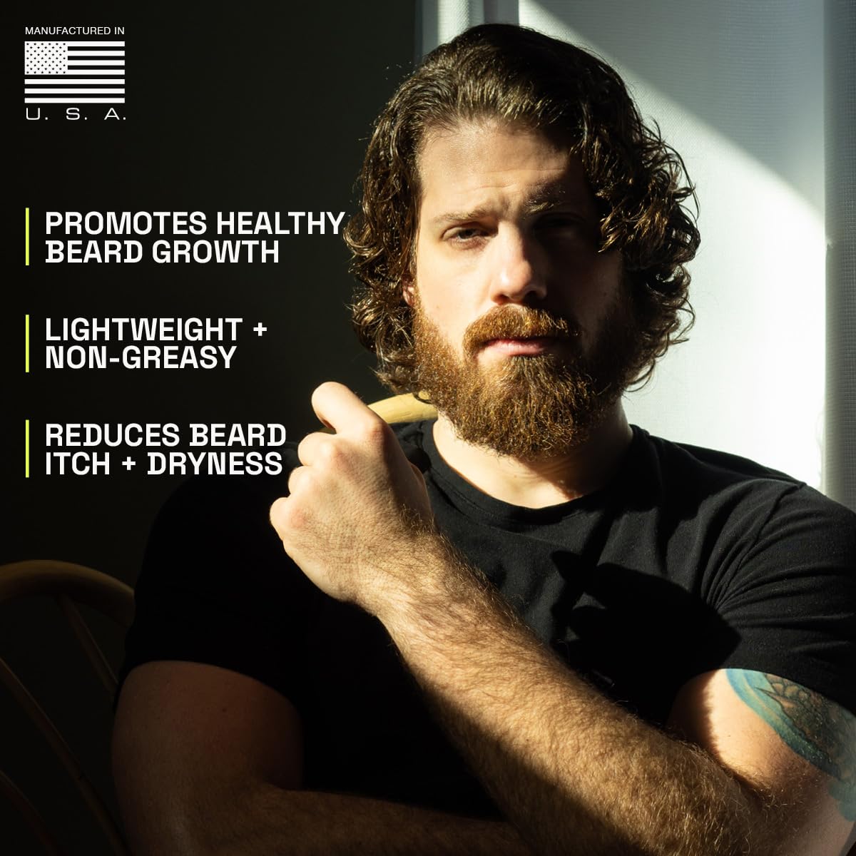 Beardbrand Beard Oil for Men with Jojoba & Vitamin E – Softens Stubble, Conditions Skin & Promotes Beard Growth | Sandalwood & Cedar Oil Scent | 2 fl oz