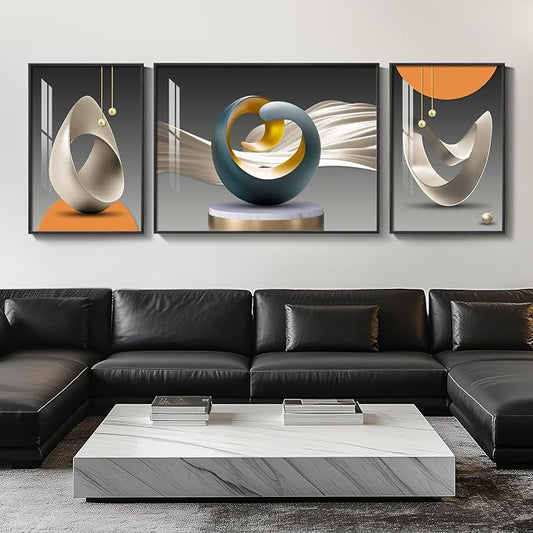 Extra Large Framed Modern Luxury Large Wall Art by Cuspin