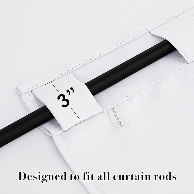 RYB HOME Bathroom Window Curtains - Image 2