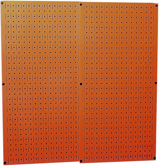 Wall Control 30-P-3232OR Orange Metal Pegboard Pack by Wall+Control