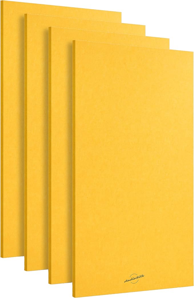 Acoustic Panels, 4 Pack ROOM KIT by AudioSilk