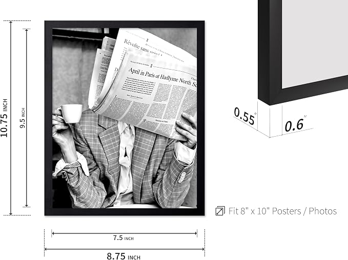 Poster Master Drinking Coffee Print - Image 3
